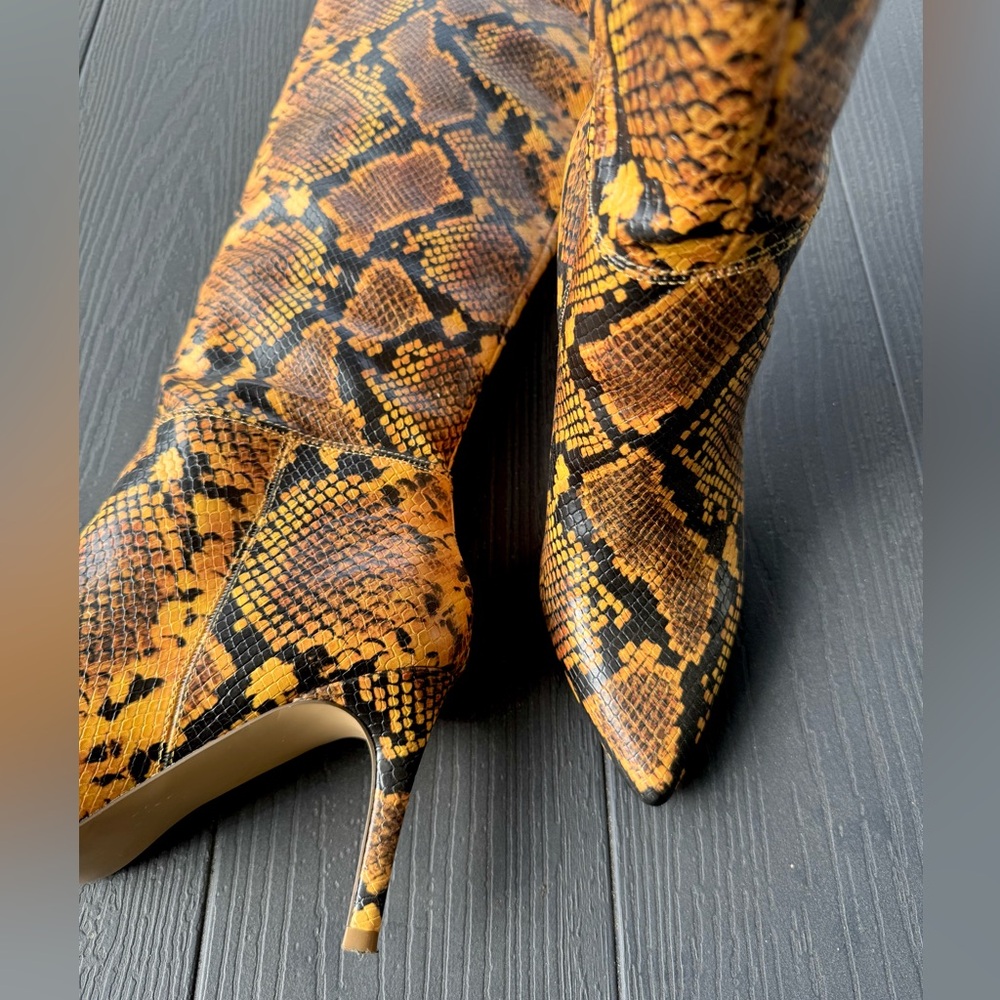 Steve Madden python long boots - Picture 9 of 12
